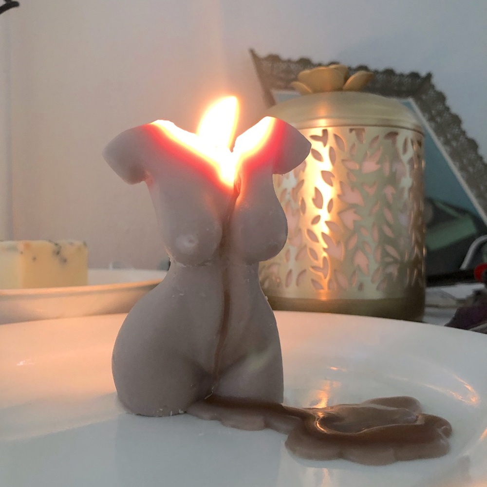 Female Body Candle